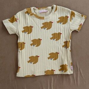 Tiny Cottons Bird Pattern Tee
